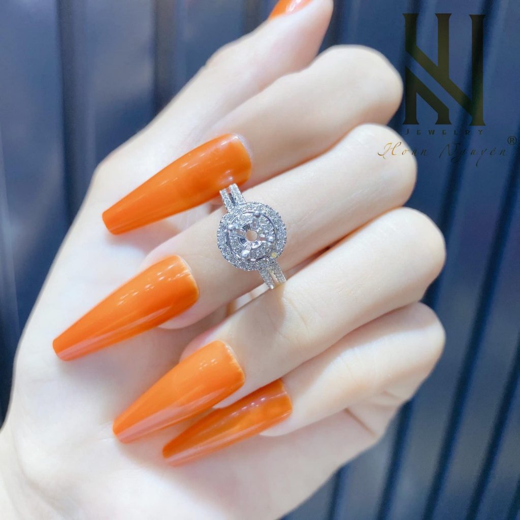 Vỏ nhẫn kim cương - Mẫu C21