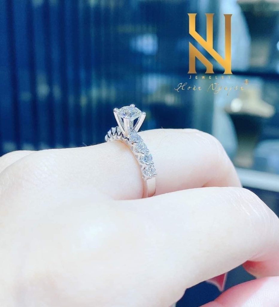 Nhẫn kim cương - Mẫu H26