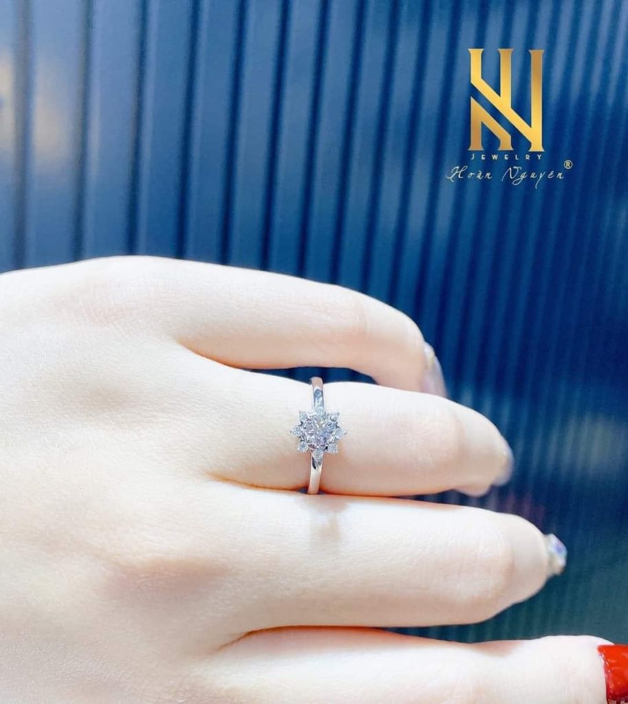 Nhẫn kim cương - Mẫu H40