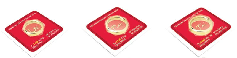 Nhẫn vàng tròn trơn 999.9 các trọng lượng