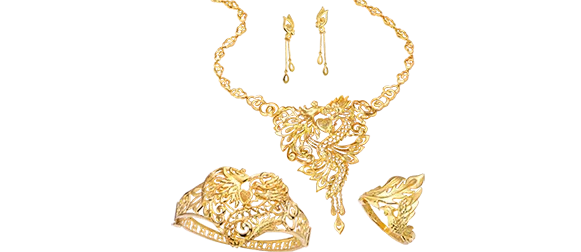 Bộ sưu tập trang sức vàng cưới cao cấp