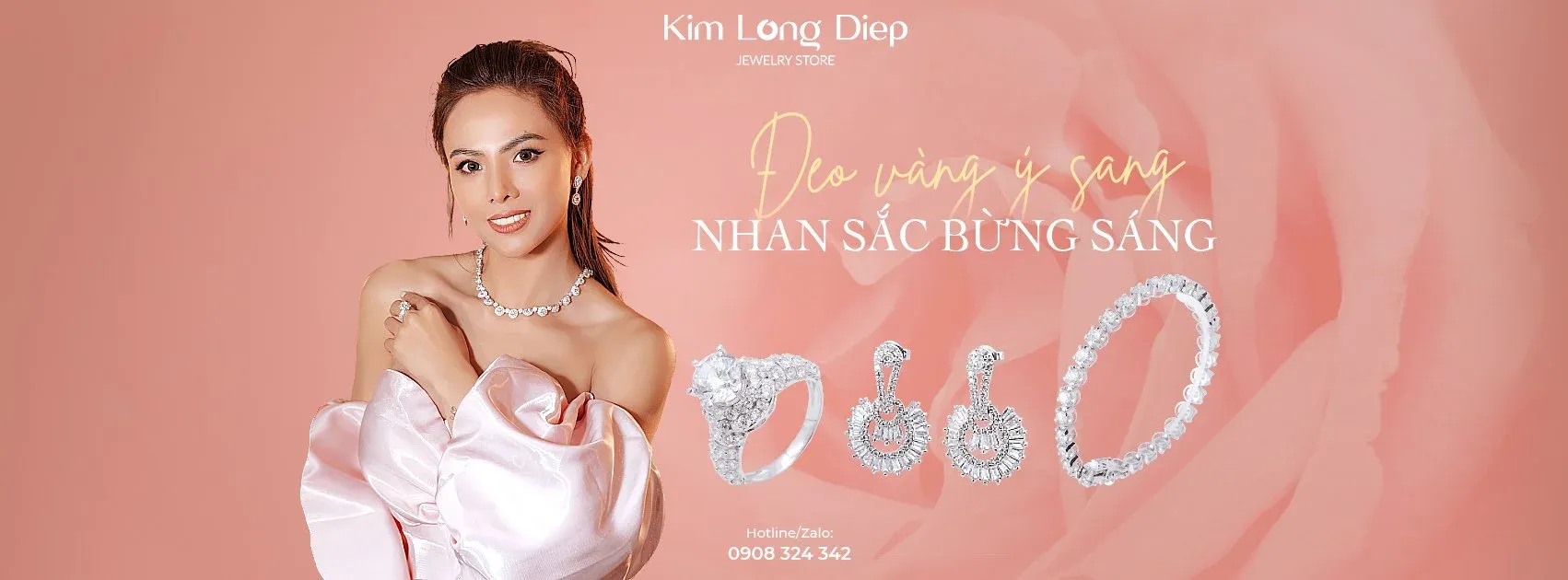 Bộ sưu tập hoa tai vàng ý tinh xảo tại Hoàn Nguyên Jewelry với nhiều mẫu mã đa dạng