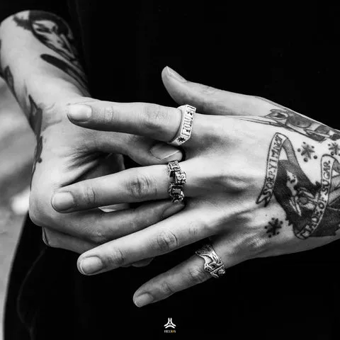 Bộ sưu tập nhẫn bạc nam với chất liệu bạc 925 cao cấp