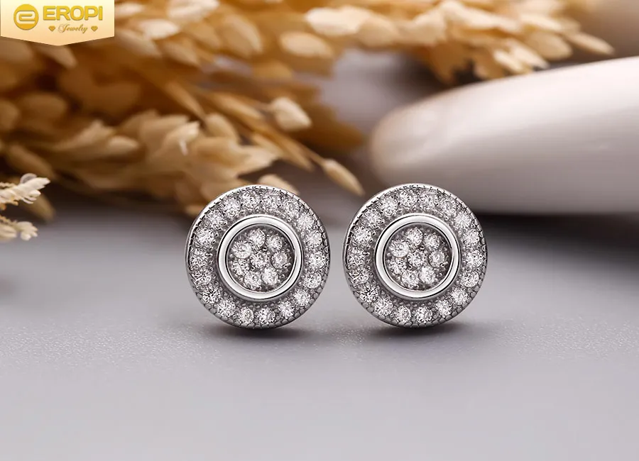 Vòng tay bạc 925 đính đá quý lấp lánh ánh sáng