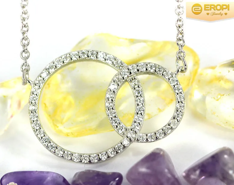 Dây chuyền bạc 925 mặt tròn thiết kế tối giản