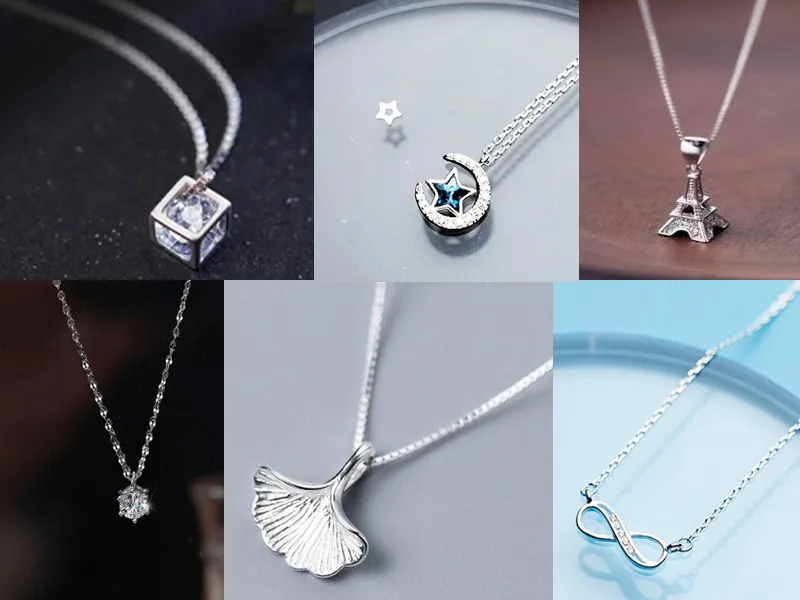 Bộ sưu tập dây chuyền bạc 925 đa dạng kiểu dáng
