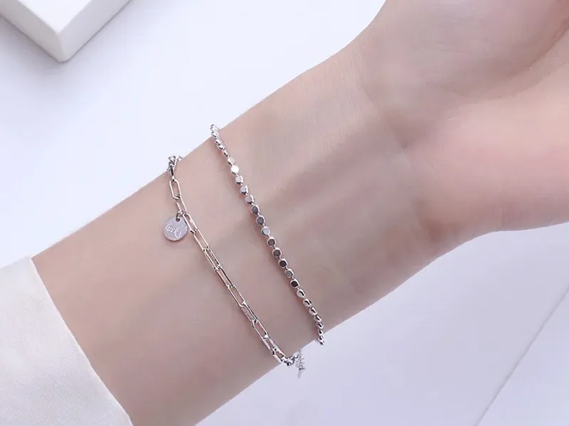 Lắc tay bạc 925 nữ thanh lịch và tinh tế