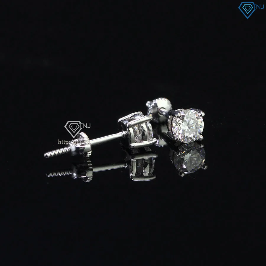 Bông tai nam sau khi hoàn thiện đánh bóng