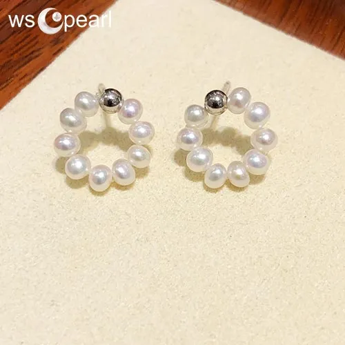 Bông tai ngọc trai nhỏ tinh tế