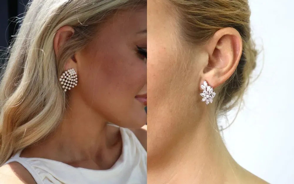 Hộp đựng bông tai handmade với ngăn chia riêng biệt