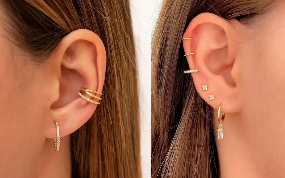 Quầy bán phụ kiện làm trang sức handmade với nhiều loại hạt cườm và dây kim loại