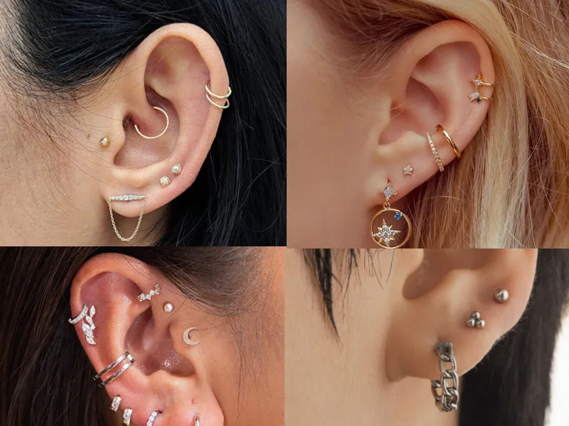 Lựa chọn chất liệu bông tai phù hợp với làn da