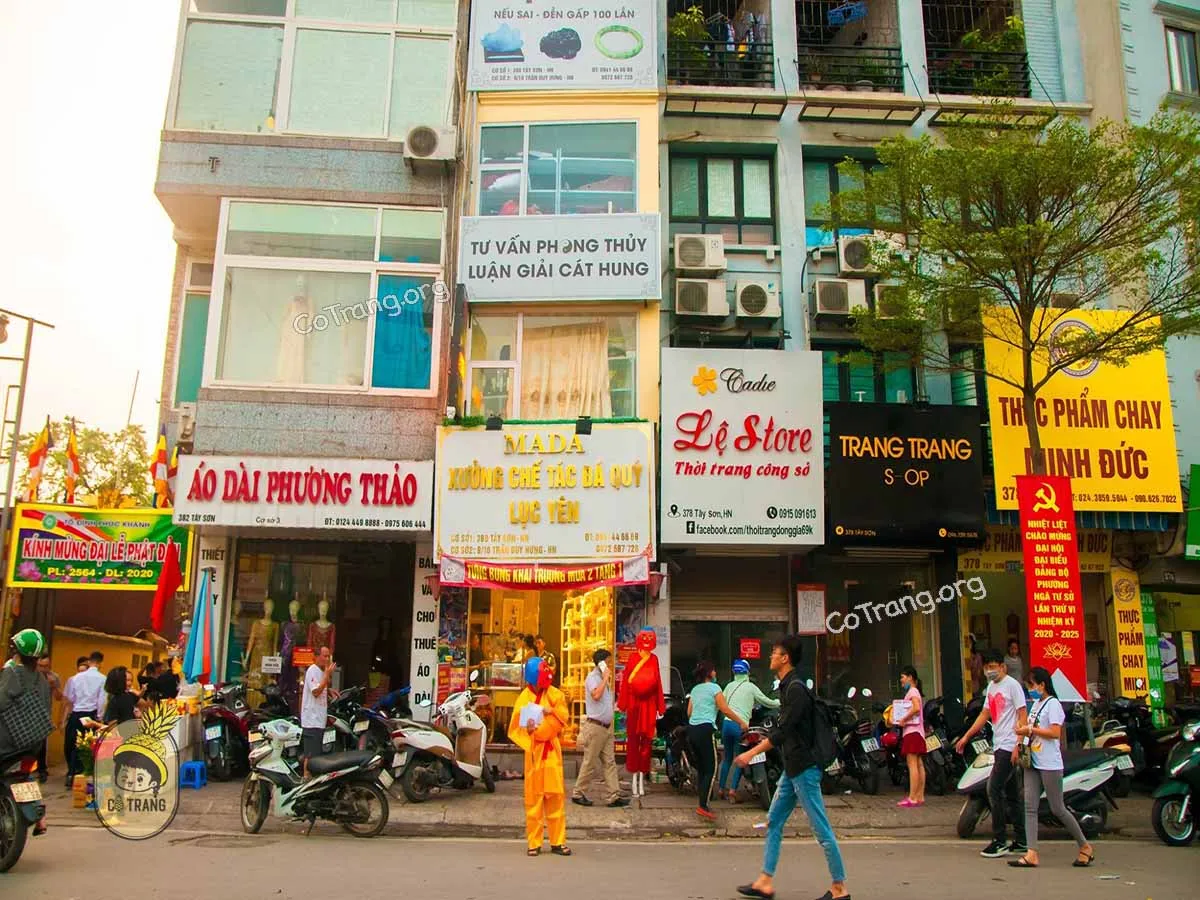 Không gian trưng bày vật phẩm phong thủy tại MADA