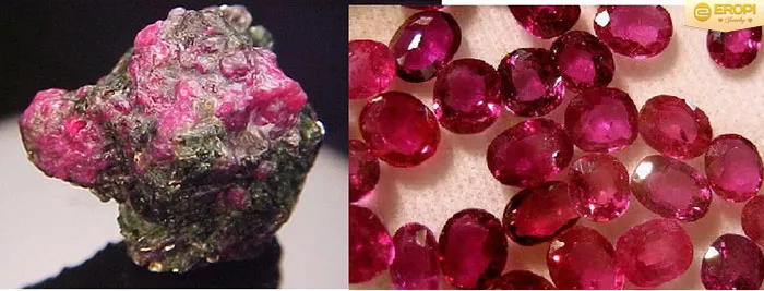 Ruby màu đỏ máu bồ câu từ Myanmar được đánh giá cao nhất về chất lượng và giá trị