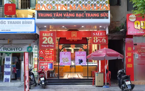 Chi nhánh Trần Nhân Tông - thủ phủ của ngành vàng bạc đá quý tại thủ đô Hà Nội