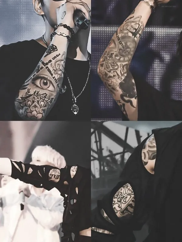 Chi tiết hình xăm của Jungkook