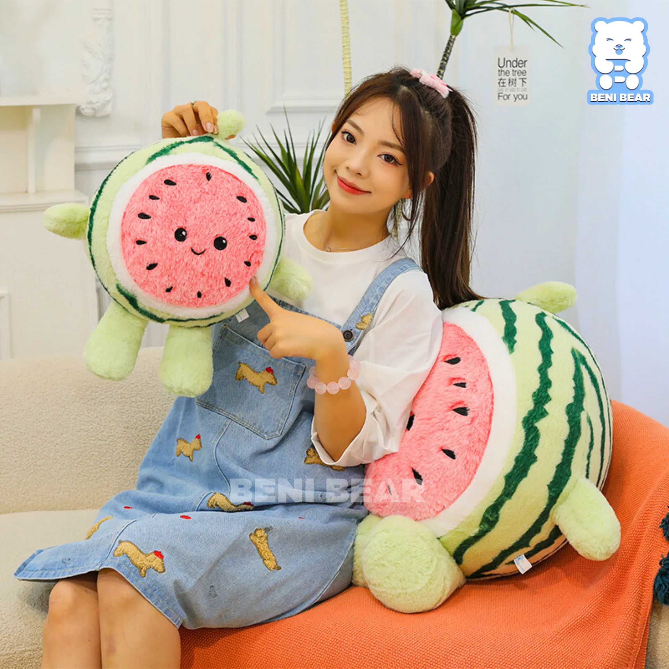 Gấu bông dưa hấu baby là sản phẩm hot trend mùa hè