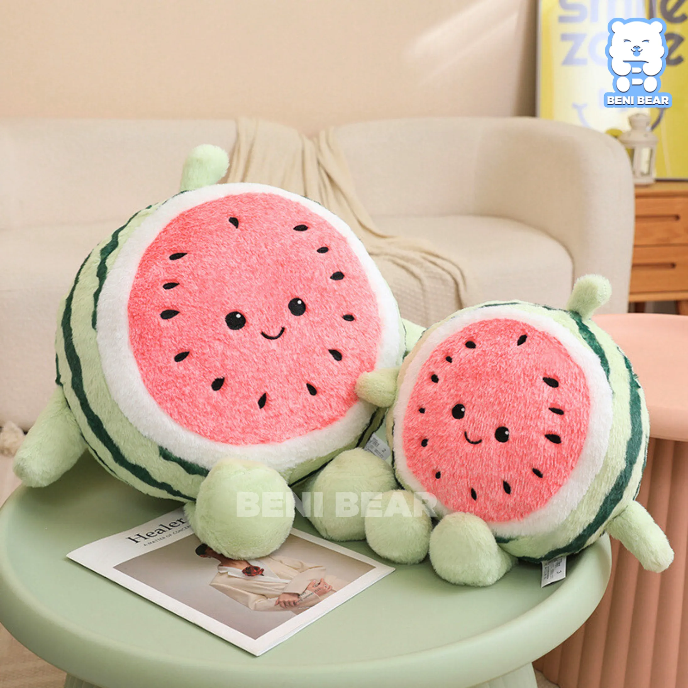 Gấu bông dưa hấu baby với gương mặt tươi cười đáng yêu