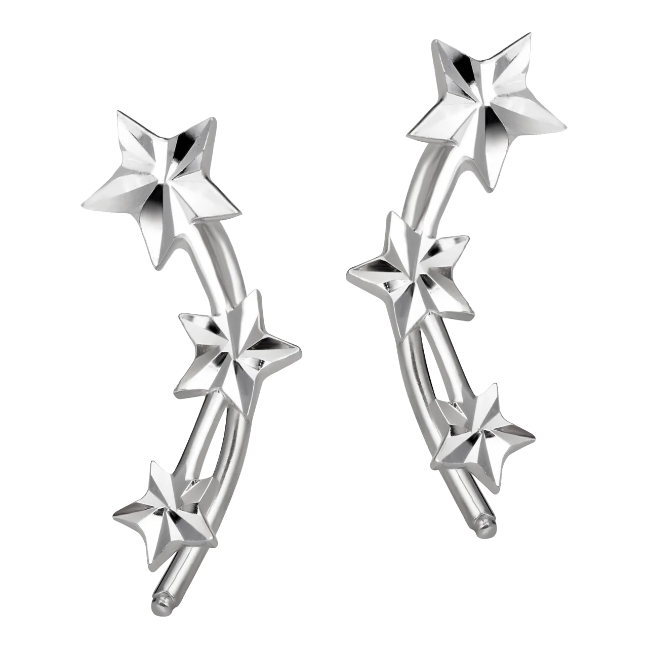 Bông tai PNJ thiết kế nhỏ gọn, phù hợp cho nhiều dịp khác nhau