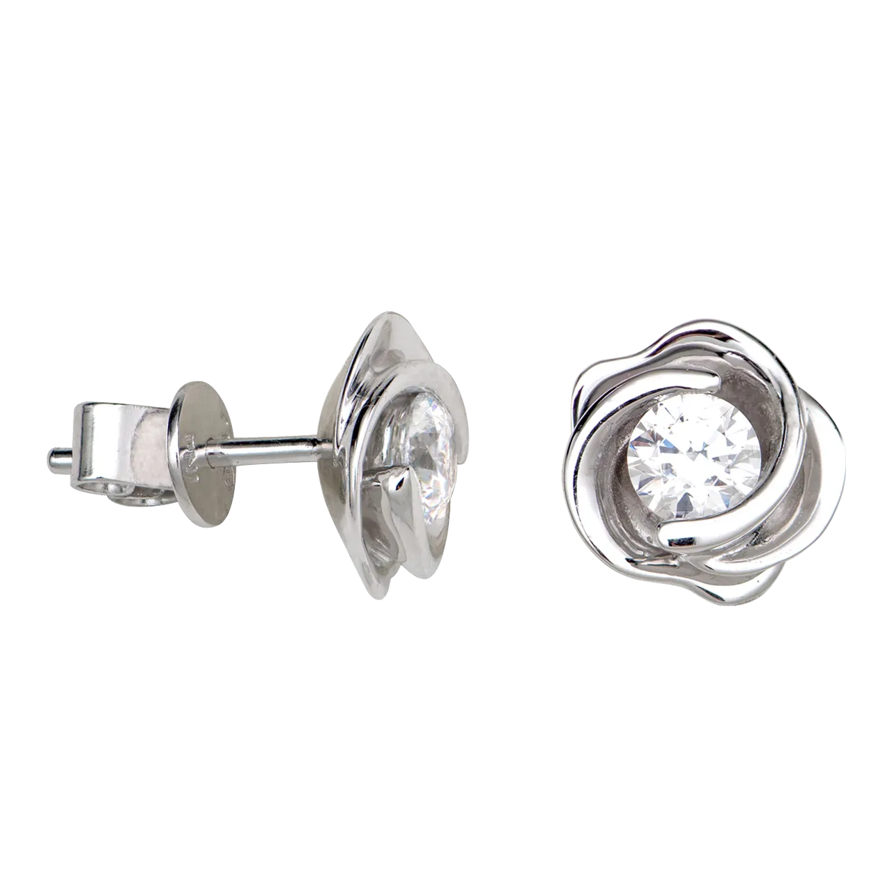 Bông tai PNJ với thiết kế tinh xảo đính đá, lý tưởng cho các buổi tiệc sang trọng