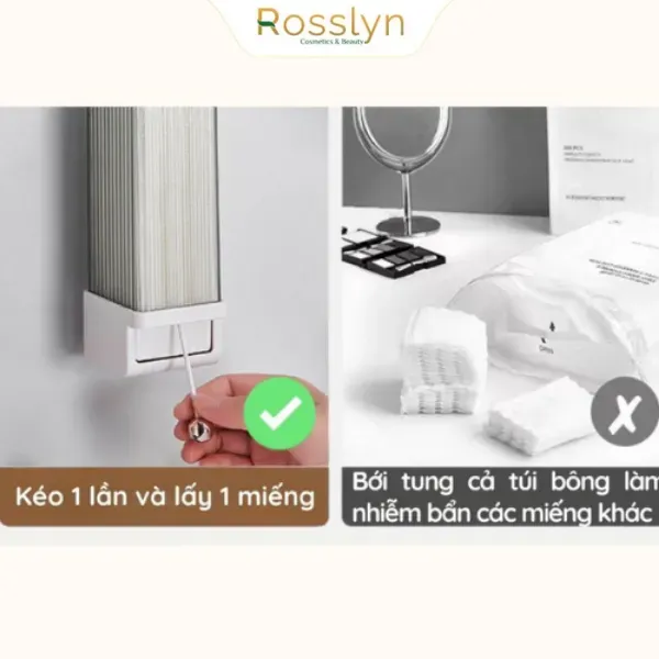 Cấu tạo bên trong hộp với dây kéo tiện lợi