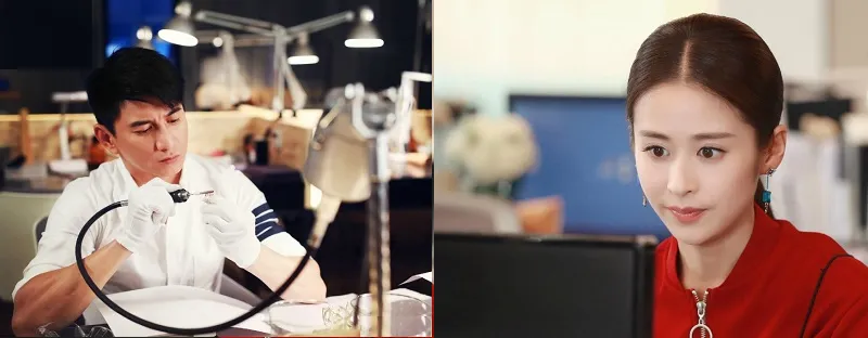 Cảnh quay thể hiện quy trình thiết kế và chế tác trang sức trong phim