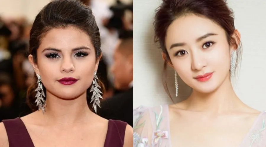 Khuyên tai dáng dài giúp khuôn mặt tròn trông thanh thoát và cân đối hơn