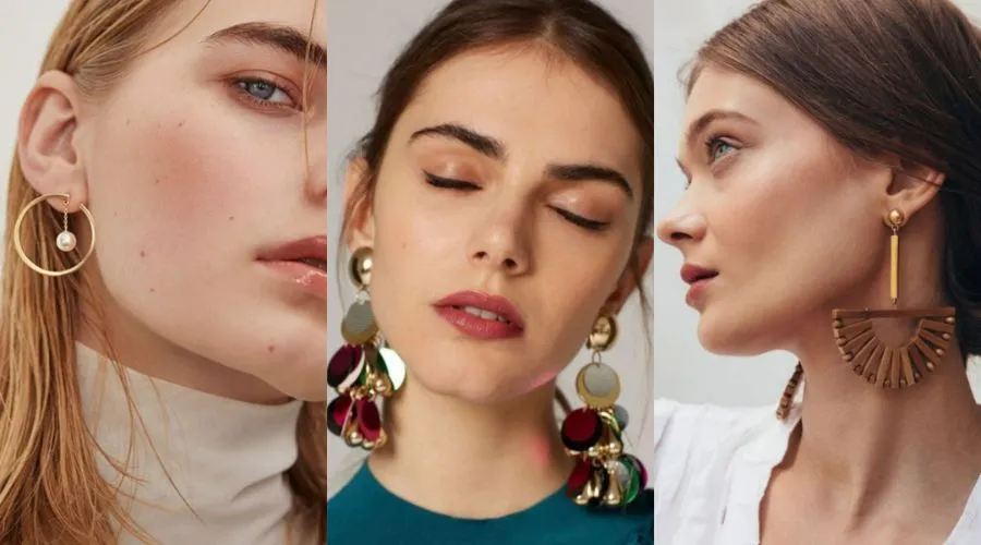 Khuôn mặt oval phù hợp với mọi kiểu khuyên tai từ cổ điển đến hiện đại