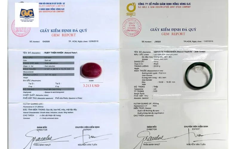 Trung tâm kiểm định SJC với quy trình chuyên nghiệp