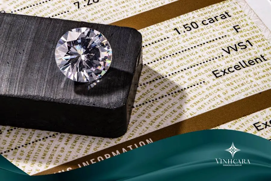 Bông tai kim cương 3ly6 với giác cắt hoàn hảo tạo độ lấp lánh vượt trội