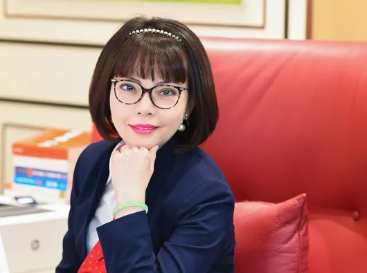 Bà Đỗ Vũ Phương Anh, TS – Tổng Giám đốc Tập đoàn DOJI, người dẫn dắt chiến lược phát triển bền vững và trách nhiệm xã hội