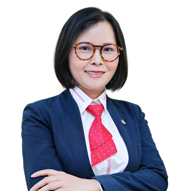 Bà Nguyễn Thị Hương – Phó Tổng Giám đốc phụ trách marketing, kiến tạo hình ảnh thương hiệu DOJI đẳng cấp