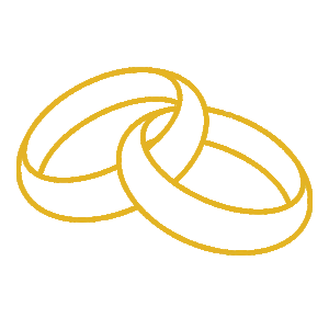 Nhẫn cưới đôi thiết kế tinh tế với kim cương nhỏ điểm xuyết