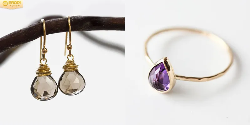 Vòng tay thạch anh tím tự nhiên từ mỏ đá Việt Nam