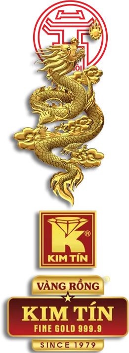 Nhẫn vàng Rồng Kim Tín 999.9 với thiết kế tinh xảo