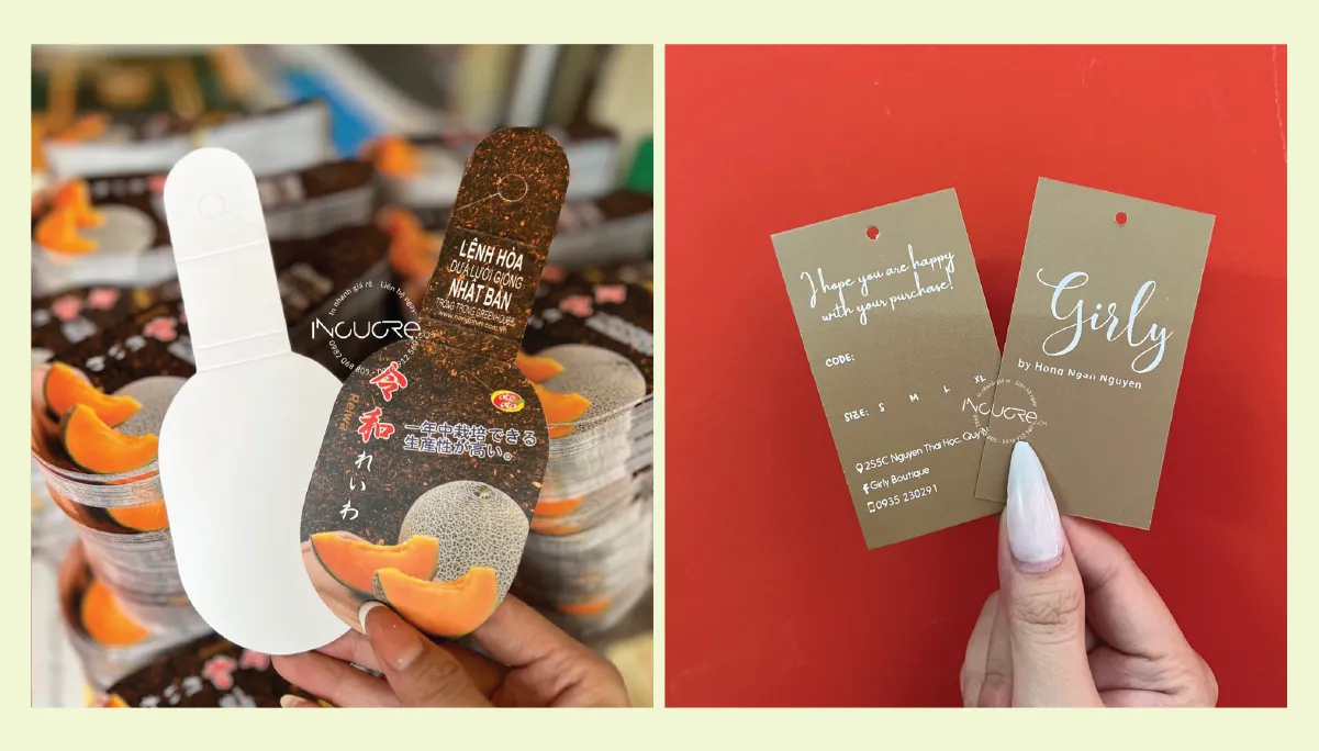 Tag treo bông tai cao cấp với thiết kế tinh tế phù hợp cho trang sức kim cương