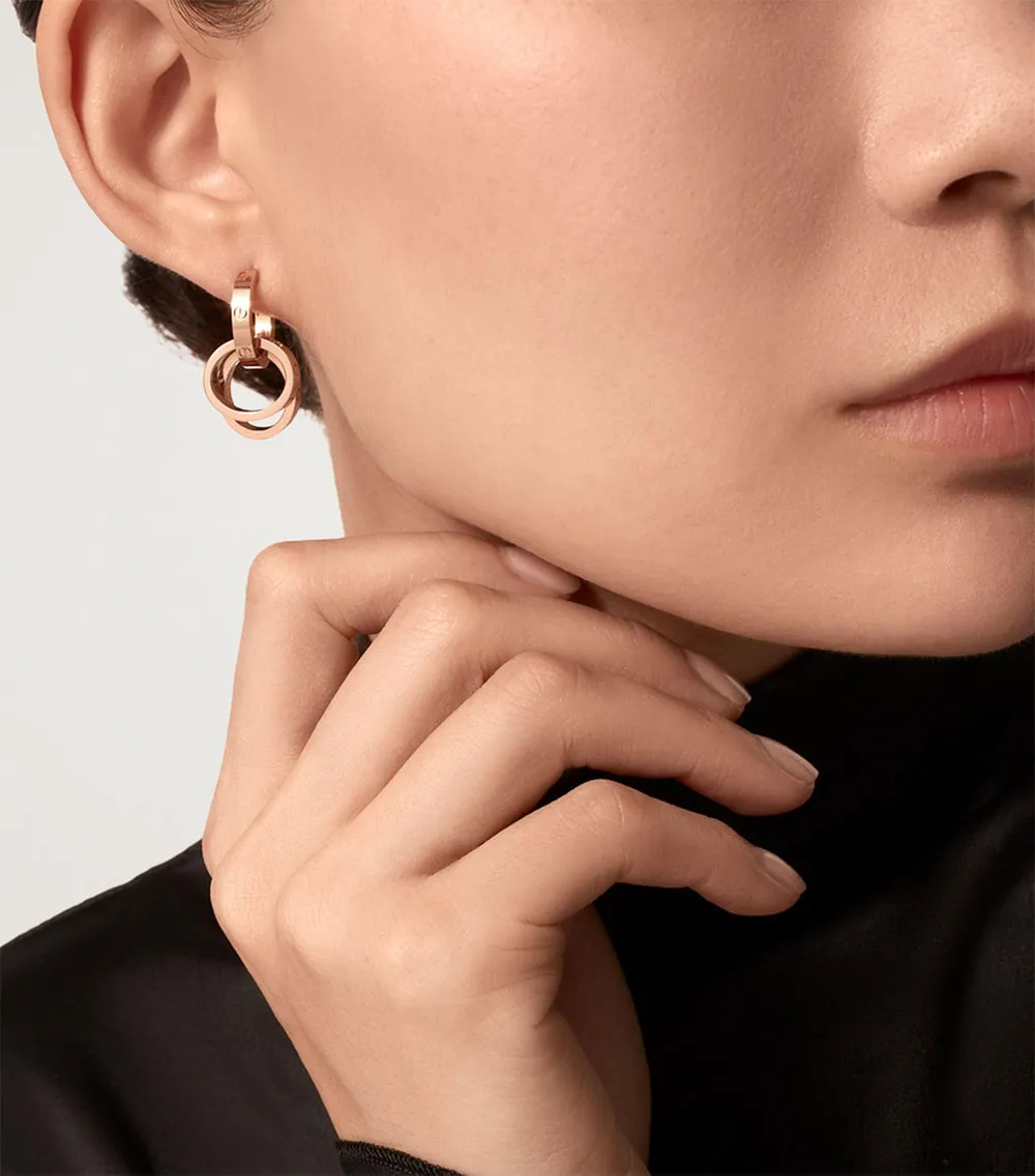 Bông tai Cartier Cactus với thiết kế gai xương rồng đính kim cương