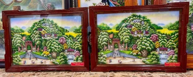 Tranh đá quý mang năng lượng phong thủy đặc biệt