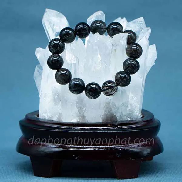 Vòng thạch anh tóc đen huyền bí